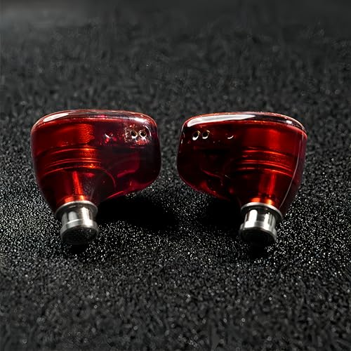 IEM in-Ear Monitor with 10mm Single Dynamic Driver, Wired Gaming Headset with Microphone, Ideal for Musicians, Recording Studios & Sports (3.5mm with Microphone)