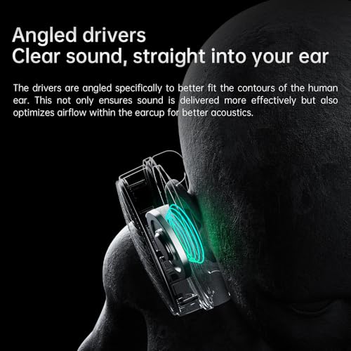 FiiO JT3 Over-Ear Open-Back Headphones, 50mm Dynamic Driver, PEK+PU Composite Diaphragm, Detachable 3.5mm Cable with Mic for Music & Gaming (Silver) - color: Silver