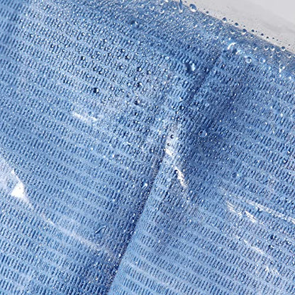 JMU 250pcs Dental Headrest Covers, 10"x11" Disposable Clear Headrest Sleeve - size: 10" x 11"