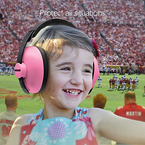 BBTKCARE Baby Headphones Noise Cancelling Headphones for Babies for 3 Months to 3 Years (Pink) - color: Pink