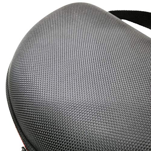 Universal Headphone Case, Waterproof Earbud Case Travel Carrying Hard Shell Bag with Mesh Pocket for SD Memory Card Overear and Onear Headphone