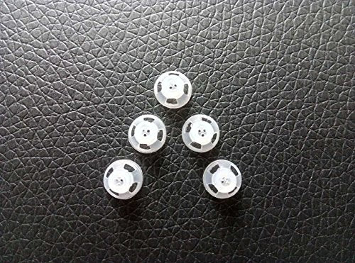 Hearing Aid Ear Piece Open Domes 6mm 5-Pack Comfortable PSAP (Personal Sound Amplifiers Product) Kit Ear Tips Invisible, Perfect for Open Air (Open fit), Except for RIC - style: Open 6mm 5-pack