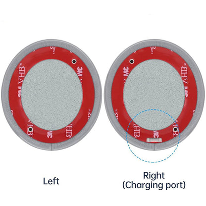 Replacement Ear Pads for Solo 3 Headphones Over-Ear Headphones, Earpads with Soft Protein Leather, Noise Isolation Memory Foam（solo3-Grey） - color: solo3-Grey