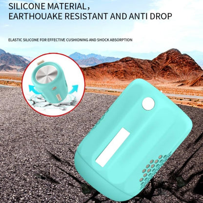 Silicone Protective Case for Xiaomi Mini Bluetooth Speaker, Drop-Proof Shockproof Dustproof Soft Protection Skin Cover Protective Sleeve Audio Case for Xiaomi Mini Speaker (Green) - color: Green