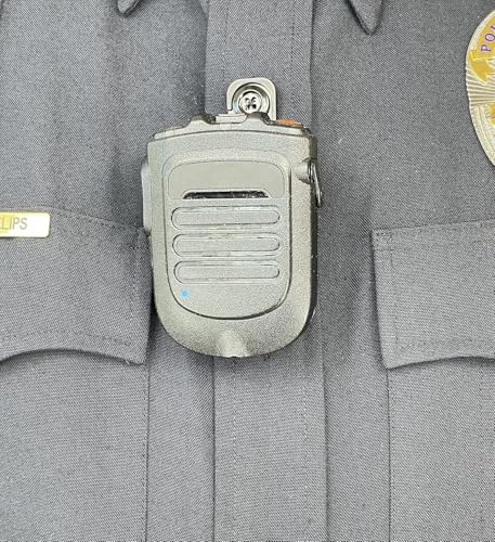 TMK - Tactical Mic Klip | Two-Way Radio Microphone Clip for First Responder Uniforms - style: 2 Pack