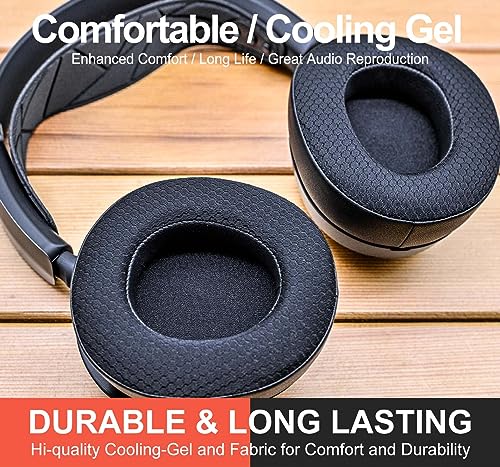 Nova Pro Wireless Replacement Ear Pads - Compatible with Steelseries Arctis Nova Pro Wireless by LTYIVABHTTW I Improved Durability & Sound (Hybrid Cooling Gel Mesh)