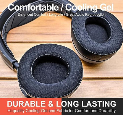 Nova Pro Wireless Replacement Ear Pads - Compatible with Steelseries Arctis Nova Pro Wireless by LTYIVABHTTW I Improved Durability & Sound (Hybrid Cooling Gel Mesh)