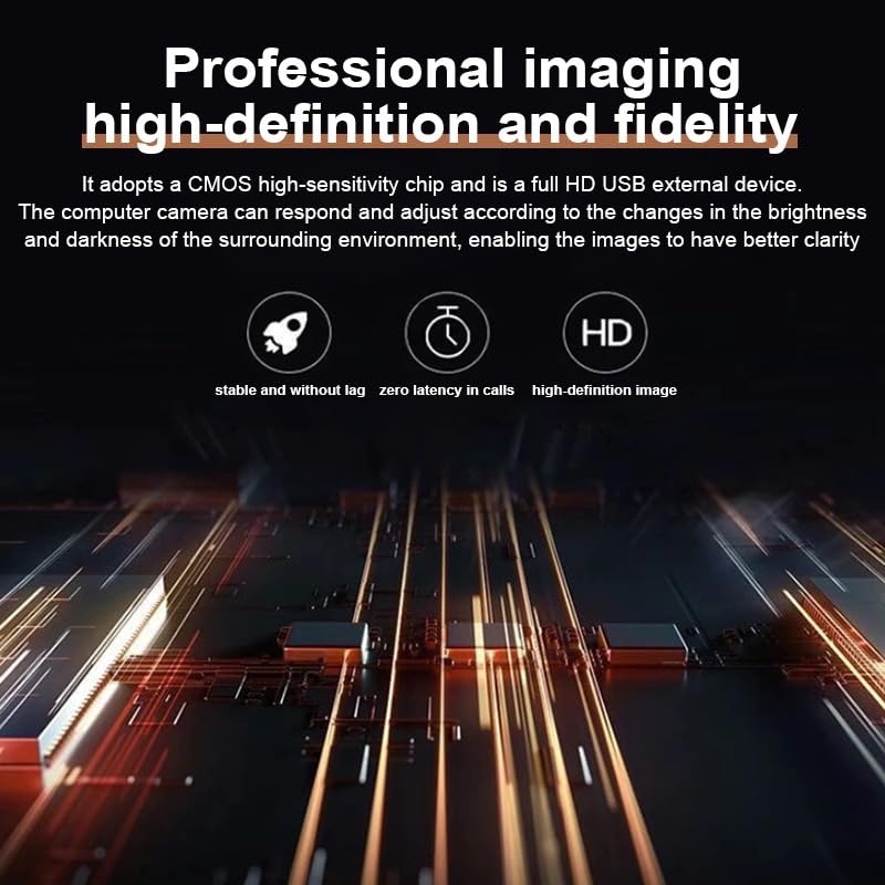 4k Webcam for PC with Microphone, Computer Camera with Noise Cancellation, Privacy Cover, 99° FOV, Plug & Play USB Webcam for Streaming, Conferencing, Zoom, Skype, Facetime, Laptop, PC, Skype