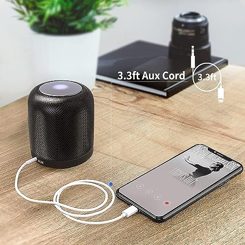 Aux Cord for iPhone, 2 Pack Lightning to 3.5mm Cable, 3.3FT | Car Stereo Compatible, Speaker Compatible, Headphone Compatible, iPhone 14 13 12 11 XS XR X 8 7