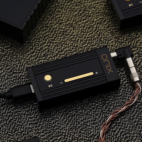 SHANLING Alpha XI1 Protable DAC/Headphone Amplifier, Hi res lessloss Sound | CS43198 SGM8262-2 Chips PCM768 DSD512 3.5mm+4.4mm Outpu, App Control for Phones Tablets laptops PC