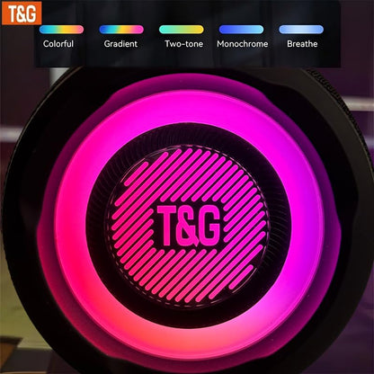 T&G TG Bluetooth Ourdoor Speaker with Bass, 60W Loud Boombox - color: CAMOUFLAGE