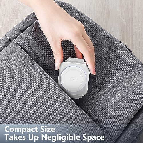 Travel Charger for Samsung Multi Devices, Foldable 3 in 1 Wireless Charging Station Fast Charging Stand/Pad Compatible for Samsung Galaxy S25/S24/S23/S22/S21/Note20 Galaxy Watch8/7/6/5/4/Galaxy Buds4 - color: white