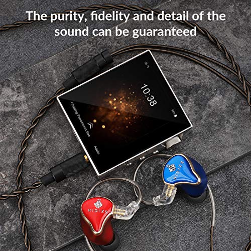 HIDIZS BL2.5 Detachable Balanced Earphone Cable, 2.5mm Plug Replacement Headphone Audio Cord Headphone Upgraded Cable-2 Pin 0.78mm IEM Cord for MS4 MS2 MS1 KZ ES4 ZSR ZST ZSR ED16 ZS10 TFZ TRN (2.5mm) - size: 2.5MM