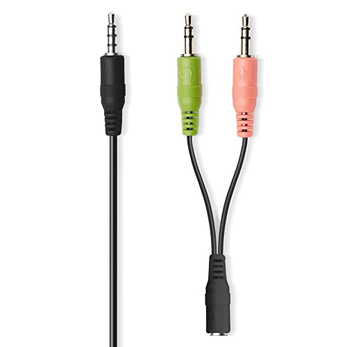 Trust Primo Chat On Ear Wired Headset for PC and Laptop, Black | Lightweight and adjustable design, 3.5 mm cable of 1.8 m