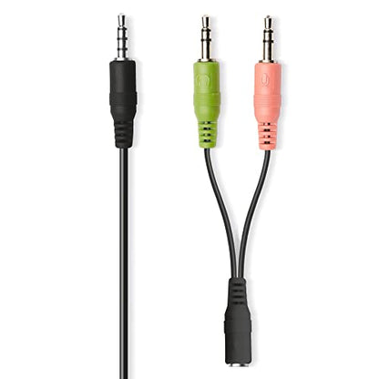 Trust Primo Chat On Ear Wired Headset for PC and Laptop, Black | Lightweight and adjustable design, 3.5 mm cable of 1.8 m
