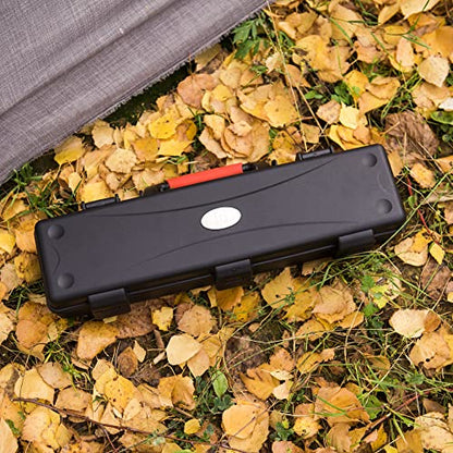 Small Medium Hard Case with Wheels and Pick'n'UP Foam | Protective Carrying case Gun, in-Ear, Wireless System or Camera Set - style: № 10-01 Int: 15.98 X 3.88 X 2.63 in