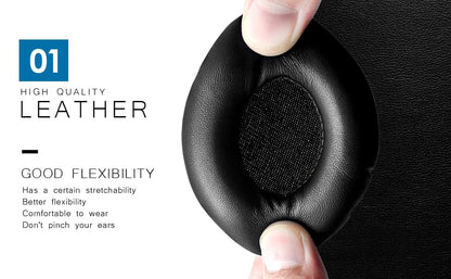 Universal Replacement Ear Pads, 95MM Black Soft Headset Cover for Most Headphone