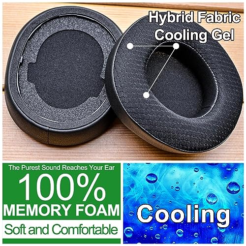 Nova Pro Wireless Replacement Ear Pads - Compatible with Steelseries Arctis Nova Pro Wireless by LTYIVABHTTW I Improved Durability & Sound (Hybrid Cooling Gel Mesh)
