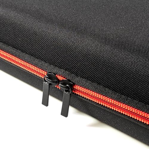 Fabricko Dual Wireless Microphone Travel Case, Hard EVA case, Protective, Shockproof, Waterproof for outdoor