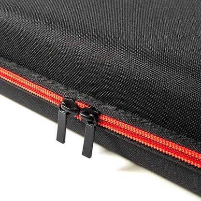 Fabricko Dual Wireless Microphone Travel Case, Hard EVA case, Protective, Shockproof, Waterproof for outdoor