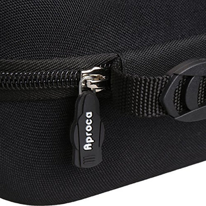 Aproca Case Compatible with Audio-Technica ATH-M50X ATH-M50XGM ATH-M40x ATH-M30x ATH-M20x / Sony MDR7506 Professional Studio Monitor Headphones, Portable Storage Bag for Accessories (Black)