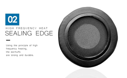 Universal Replacement Ear Pads, 95MM Black Soft Headset Cover for Most Headphone