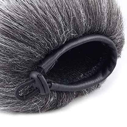 Razer Seiren X Furry Windscreen Muff, Mic Pop Filter/Wind Cover Shield for Razer Seiren X Microphone by YOUSHARES