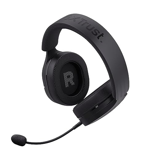 Trust Gaming GXT 490 Fayzo USB Gaming Headset 7.1 Surround Sound, 50mm Drivers, 85% Recycled Plastics, RGB Over-Ear Wired Headphones, with Noise Cancelling Microphone for PC PS5 - Black - color: Black, style: USB 7.1 Surround Sound