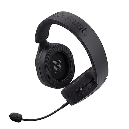 Trust Gaming GXT 490 Fayzo USB Gaming Headset 7.1 Surround Sound, 50mm Drivers, 85% Recycled Plastics, RGB Over-Ear Wired Headphones, with Noise Cancelling Microphone for PC PS5 - Black - color: Black, style: USB 7.1 Surround Sound