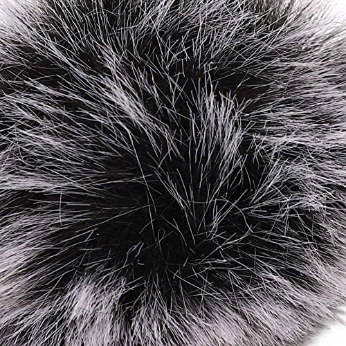 Furry Microphone Windscreen Muff for Recording, Noise Reduction, Soft, Portable, Hygienic Design with Fleece Material, Suitable for Indoor and Outdoor Applications