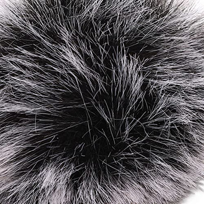 Furry Microphone Windscreen Muff for Recording, Noise Reduction, Soft, Portable, Hygienic Design with Fleece Material, Suitable for Indoor and Outdoor Applications