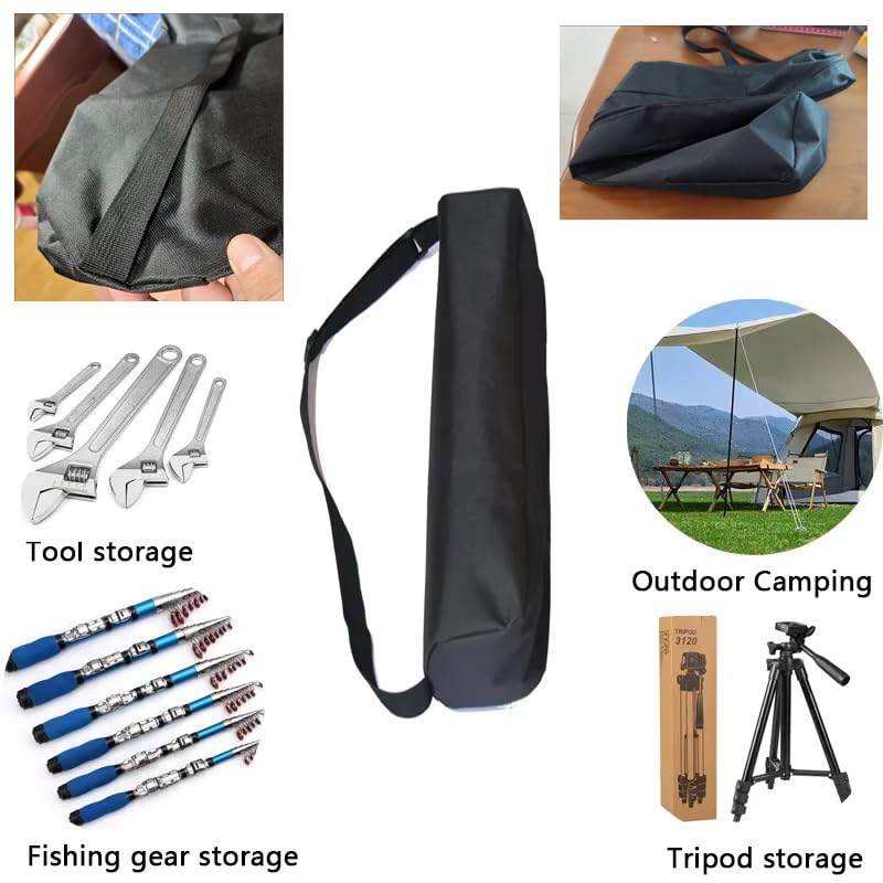 Camera Tripod Carrying Case with Shoulder Strap 27 Inch Long Phone Tripod Bag for Microphone Stand Floor Boom Arm Mic Stand Sheet Music Stand Photography Light Stand Ring Light Projector Stand