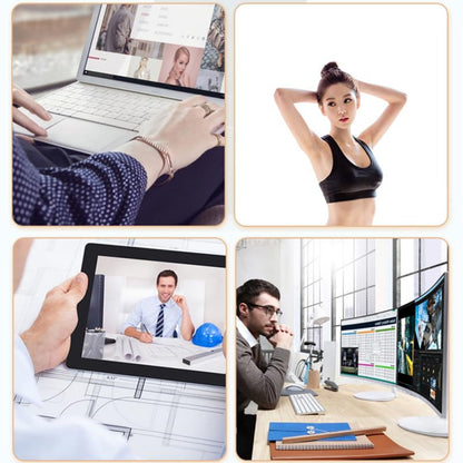 KALLORY 1080P HD USB Webcam with Microphone Computer Camera for PC Desktop | Laptop, Plug and Play Web Camera for Video Calling, Live Streaming, Gaming, Online Meetings and Work From Home