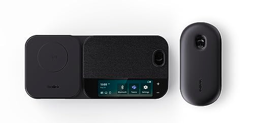YEALINK BH71 Bluetooth Wireless Mono Headset, BHB710 Workstation w/ 3' Colour Touch screen & Carry Case (+20hrs), Qi Wireless Charging,3 Size Ear Plug
