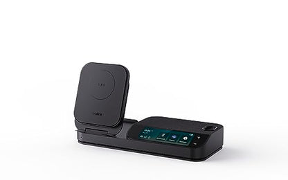 YEALINK BH71 Bluetooth Wireless Mono Headset, BHB710 Workstation w/ 3' Colour Touch screen & Carry Case (+20hrs), Qi Wireless Charging,3 Size Ear Plug