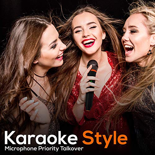 Pyle Portable 800W Karaoke PA System with Wireless Microphone, Bluetooth Streaming, Rechargeable Battery, USB/SD Recording & Powerful Sound – Compact Karaoke Speaker and PA Speaker for Home and Events - size: 8-inches Subwoofer