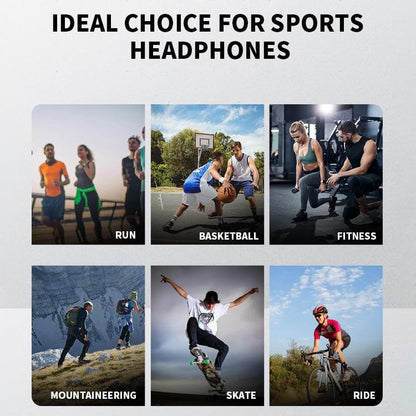 True Bone Conduction Open Ear Headset Waterproof Stereo Bluetooth Earphone Pairless Wear Ideal Choice for Driving Bicycling Running Skiing-B8 Blue - color: Bone Conduction B8 Blue
