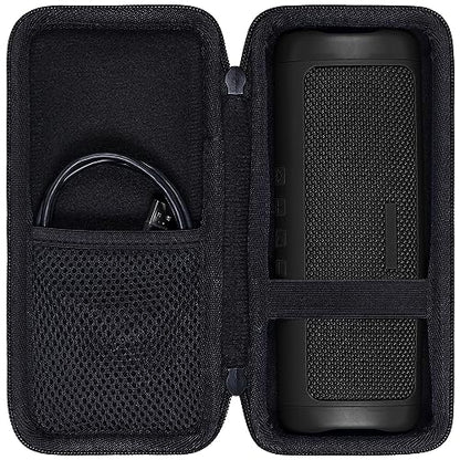 co2CREA Hard Case for BolaButty X-GO C27C Bluetooth Speaker Speaker,Black | Travel Protective Storage Bag with Mesh Pocket & Handle, Shockproof EVA Shell and Soft Lining - color: Black