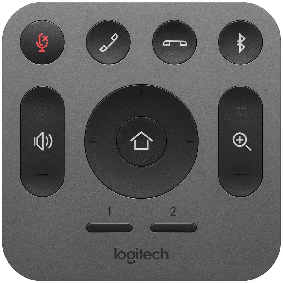 Logitech MeetUp and Expansion Mic HD Video Conferencing - Black | HD video and audio, designed for small meeting rooms, expansion microphone - style: MeetUp + Expansion Mic