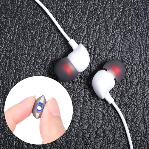 36 Pairs Ear Bud Rubber Tips Silicone Earbud Replacement Tips Ear Tip | for in-Ear Headphones, with Excellent Noise Isolation, and Comfort, Fit Most in-Ear Earbuds, S M L