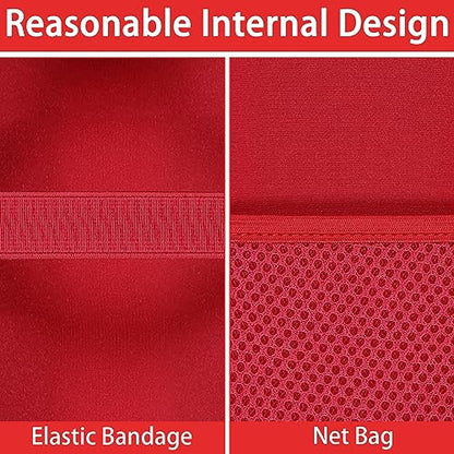 co2CREA Hard Case for BolaButty X-GO C27C Bluetooth Speaker Speaker,Red | Travel Protective Storage Bag with Mesh Pocket & Handle, Shockproof EVA Shell and Soft Lining - color: Red
