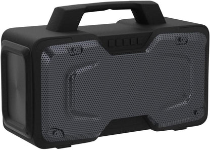 BUGANI Bluetooth Speaker, 80W Powerful Portable Wireless Speaker IPX7 Waterproof, Outdoor Loud Speakers with Handle 24H Playtime, Support Microphone AUX USB Suitable for Party, Pool, Karaoke