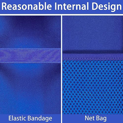 co2CREA Hard Case for BolaButty X-GO C27C Bluetooth Speaker Speaker,Blue | Travel Protective Storage Bag with Mesh Pocket & Handle, Shockproof EVA Shell and Soft Lining - color: Blue