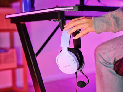 Trust Gaming GXT 490P Fayzo USB Gaming Headset 7.1 Surround Sound, 50mm Drivers, 35% Recycled Plastics, RGB Over-Ear Wired Headphones, with Noise Cancelling Microphone for PC PS5 - Purple - color: Purple, style: USB 7.1 Surround Sound