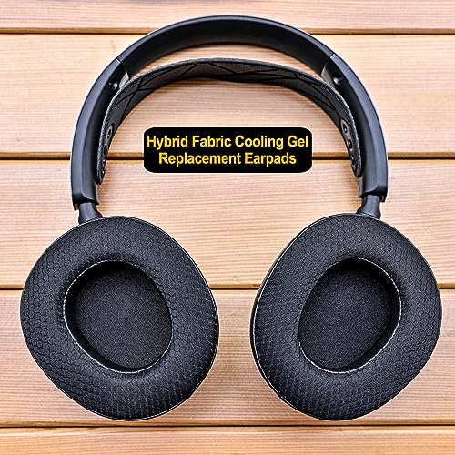 Nova Pro Wireless Replacement Ear Pads - Compatible with Steelseries Arctis Nova Pro Wireless by LTYIVABHTTW I Improved Durability & Sound (Hybrid Cooling Gel Mesh)