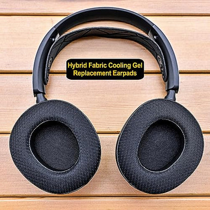 Nova Pro Wireless Replacement Ear Pads - Compatible with Steelseries Arctis Nova Pro Wireless by LTYIVABHTTW I Improved Durability & Sound (Hybrid Cooling Gel Mesh)