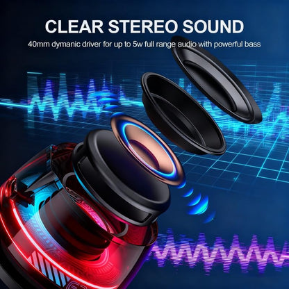 G200 2-Pack Black Mini Magnetic Bluetooth Speaker with Kickstand | IPX4 Waterproof, Full-Range Stereo Sound, TWS Pairing, RGB Lights, Grad Gift, Travel, Cycling, Hiking, Golf, Gym Yoga, Beach - color: black