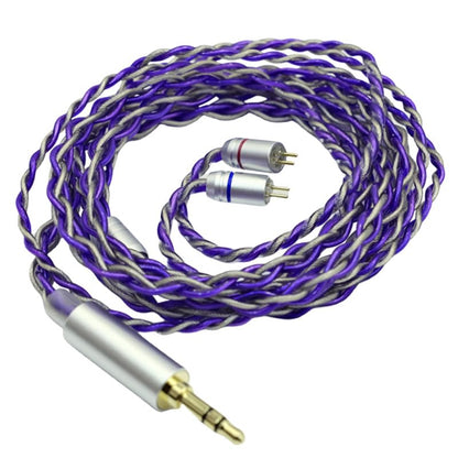 Tangzu Xiao Qiao 10mm Dynamic Driver IEMs, Harmonic Empire Semi-Open Back HiFi Earphones with Graphene Diaphragm & CNC Resin Shell (Purple, 4.4mm) - color: Purple, size: 4.4mm