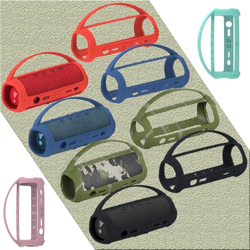 JCHPINE Silicone Cover Case for JBL Flip 6 Portable Bluetooth Speaker - color: Camo