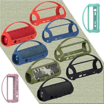 JCHPINE Silicone Cover Case for JBL Flip 6 Portable Bluetooth Speaker - color: Camo